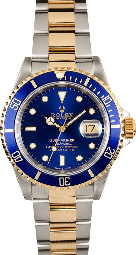 rolex submariner blue bezel.